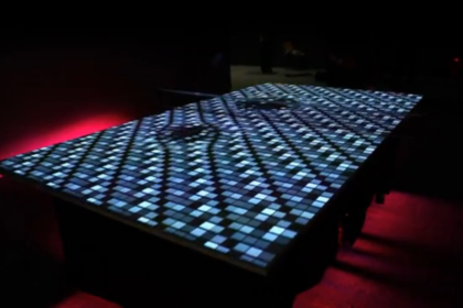 tavolo da ping pong in realtà aumentata
