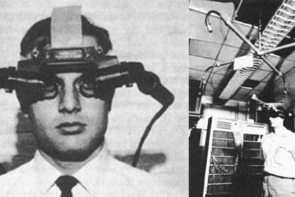 head-mounted display Ivan Sutherland precursore della realtà aumentata